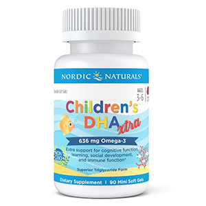 DHA Jr. XTRA (90 sgs) by Nordic Naturals - Sac ND Supplements