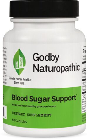 BLOOD SUGAR SUPPORT (60 caps) by Godby Naturopathic